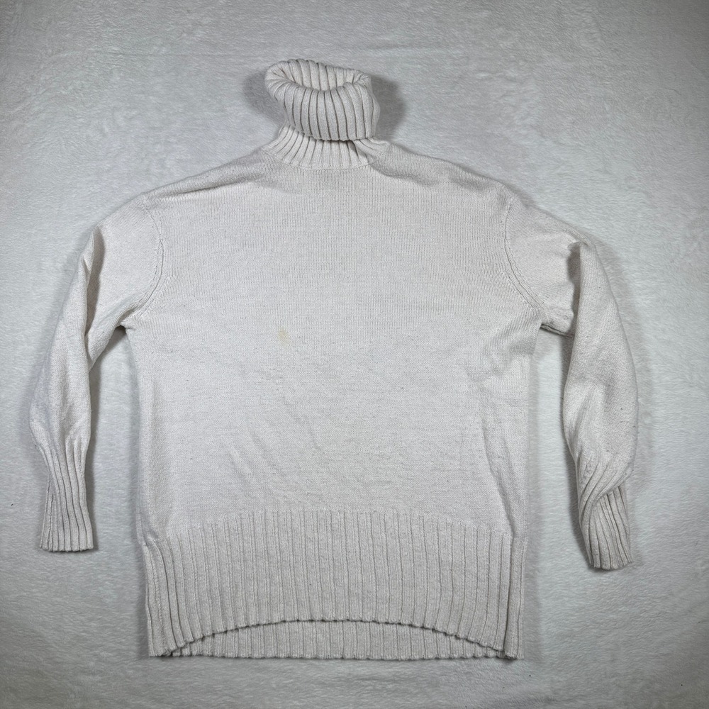 A New Day Cream Knit‎ Turtleneck Sweater Womens XS